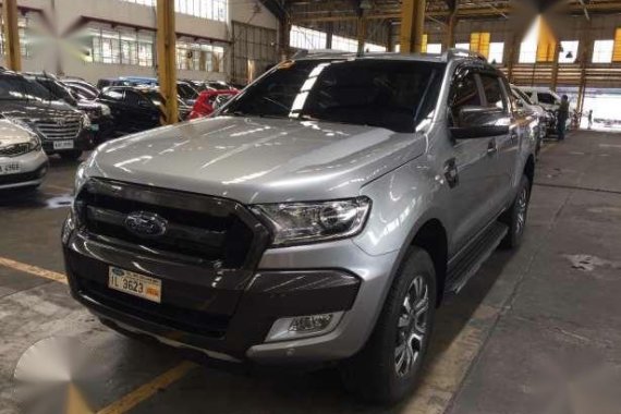2016 Ford Ranger Wildtrak 4x4 MT Silver 
