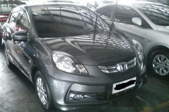 Honda Brio Amaze 2015 hatchback silver for sale 