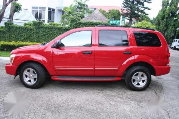 2005 Dodge Durango 4.7 V8 AT Red For Sale