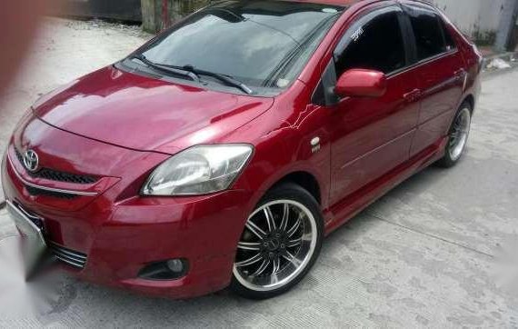 Toyota Vios E 1.3 Manual 2008 Red For Sale