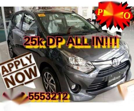 2017 New Toyota Wigo 1.0 G Units For Sale