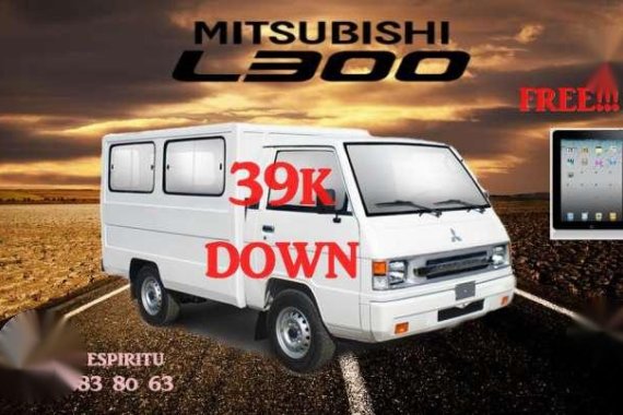 2017 mitsubishi L300 FB 39K FREE TABLET mirage 55k adventure 59k down