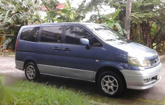 Nissan Serena 1997 AT Blue Van For Sale