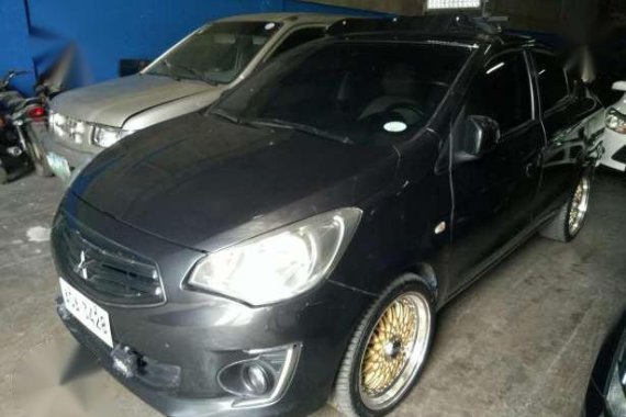 Mitsubishi Mirage 2014 Gls MT Gray For Sale