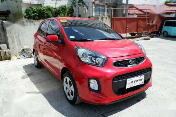 KIA Picanto EX 2016 1.0 MT Red For Sale