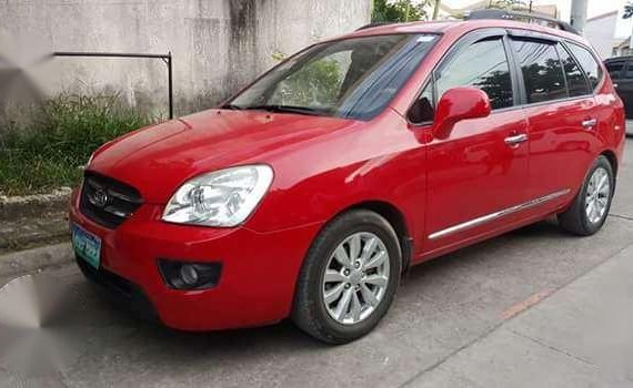 Kia Carens 2010 AT Red SUV For Sale