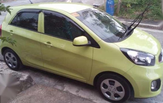 KIA Picanto 2015 MT Yellow HB For Sale