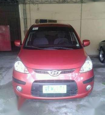 2009 Hyundai I-10 HB Matic Red For Sale