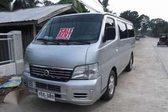 2006 nissan urvan estate 3.0Di