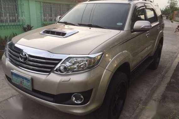 2013 Toyota Fortuner G D4D MT Beige 