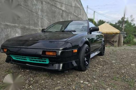 Toyota MR2 1989 4AGE MT Black For Sale