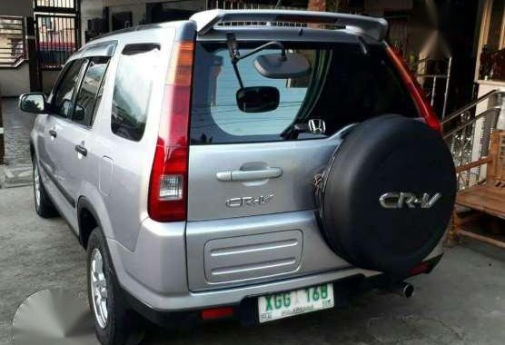 Honda Crv 2002 Automatic Silver For Sale