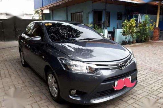 Fresh 2015 Toyota Vios E MT Gray For Sale
