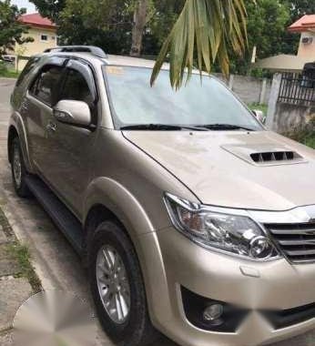 Fortuner automatic 2012 model