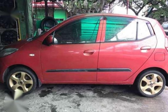 Hyundai i-10 1.2 2008 MT Red For Sale