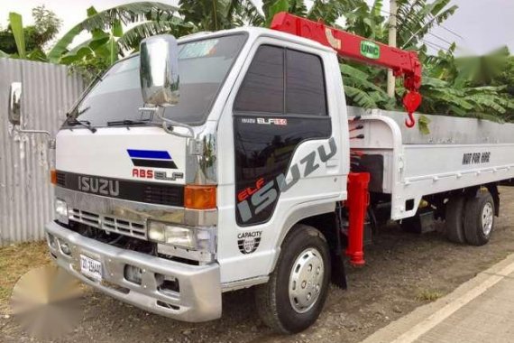 Japan Surplus Isuzu Elf 4be1 boom truck