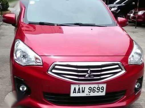 Mitsubishi Mirage G4 GLS 2014 AT Red 