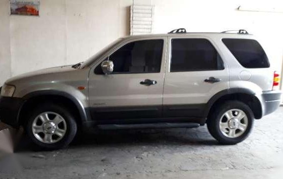 2003 Ford Escape XLT 4x4 MT Silver For Sale