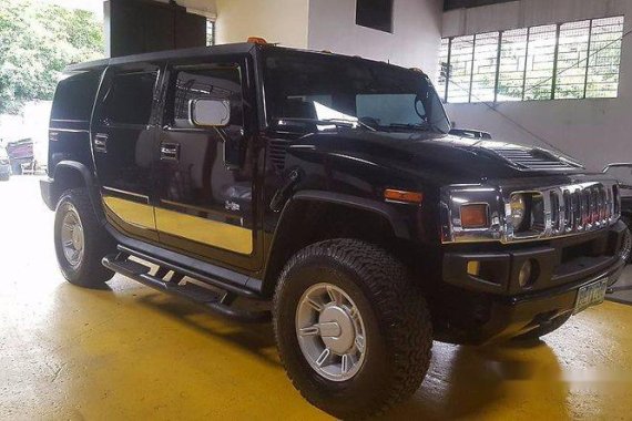 Hummer H2 2003 Suv black for sale 