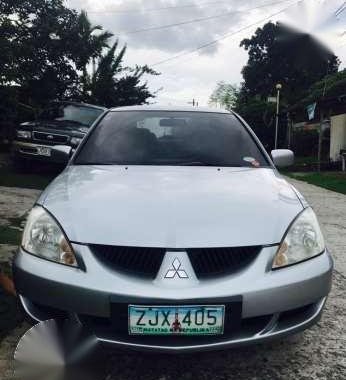 Mitsubishi Lancer Glx 2007 MT Silver For Sale