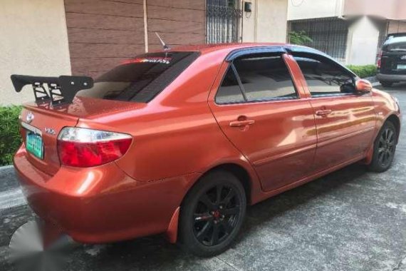 Toyota Vios 1.5 G 2005 AT Orange For Sale