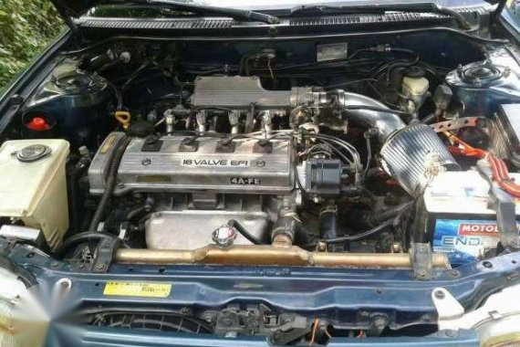 Toyota Corolla 1990 AT Blue Sedan For Sale