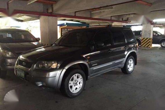 2007 Ford Escape NBX Limited 2.3L AT Black 