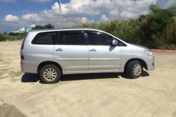 Toyota Innova G AT Silver 2014 For Sale