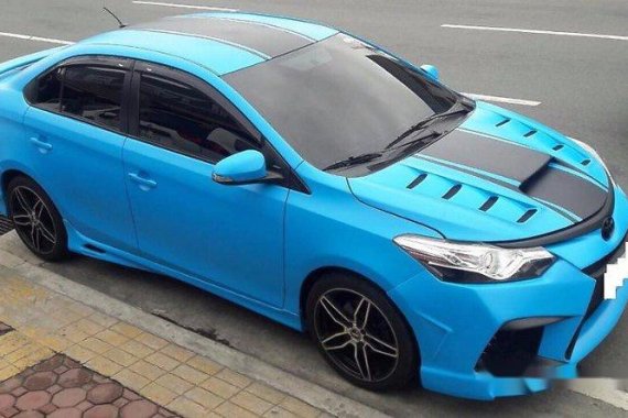 Toyota Vios 2014 sedan blue for sale 
