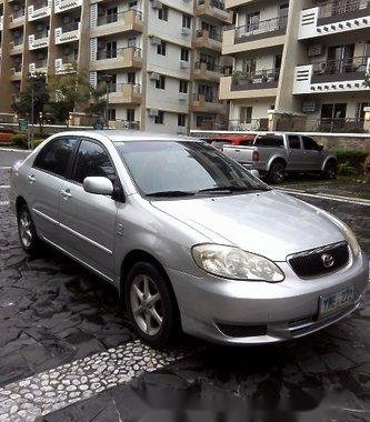 Toyota Corolla Altis 2003 sedan silver for sale 