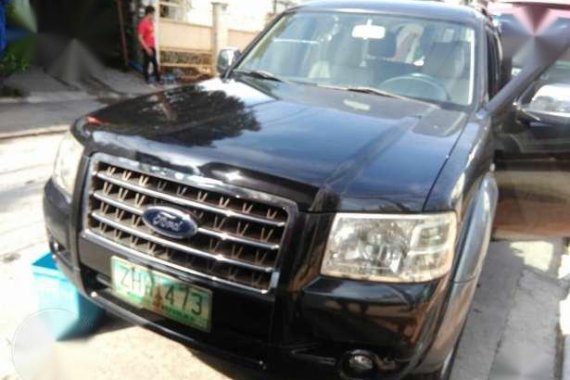 Fresh Ford Everest 2008 MT Black For Sale