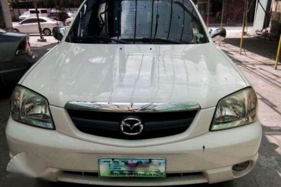 Mazda Tribute 2007 AT White SUV For Sale