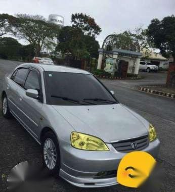 Honda civic VTIS dimension 2001 mdl
