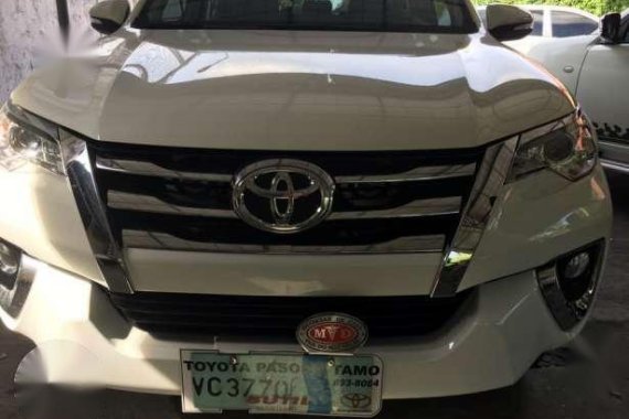 2016 Toyota Fortuner G leather