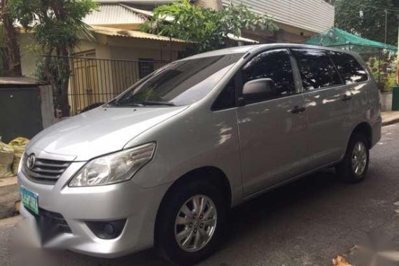 2014 Toyota Innova E 2.5 MT Silver For Sale