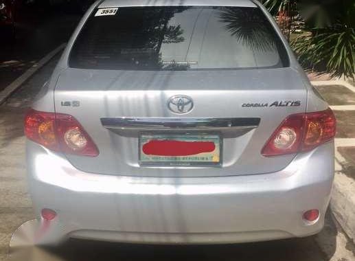 Toyota Corolla Altis 2009 1.6 G AT Silver For Sale