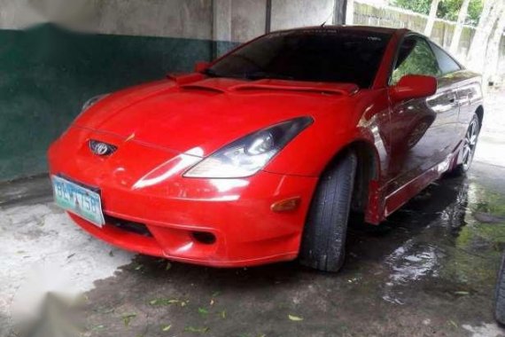 Toyota Celica 2000 MT Red Coupe For Sale