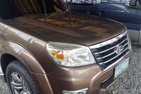 Ford Everest 2011 brown for sale 