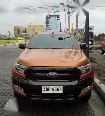 2016 Ford Ranger Wildtrak 4x2 AT Orange 