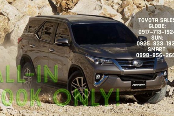 Selling Brand New Toyota Fortuner 2019 in Muntinlupa 