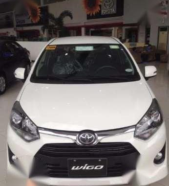 New 2017 Toyota Wigo 1.0 E MT White For Sale