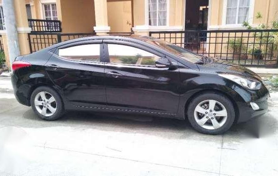 Hyundai Elantra 2012 AT Black For Sale