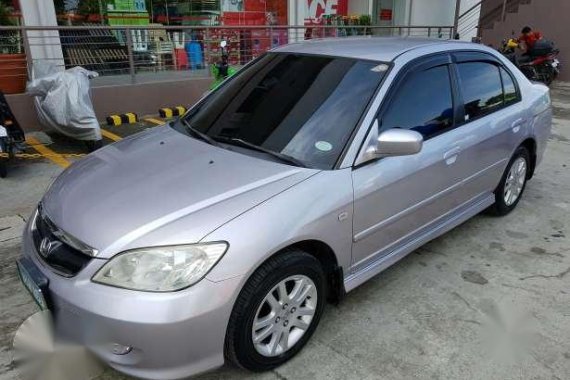 Honda Civic VTi 2005 1.6 MT Silver For Sale