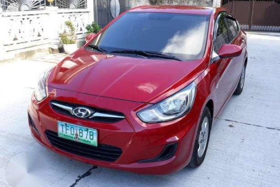 2011 Hyundai Accent Gold AT Red For Sale