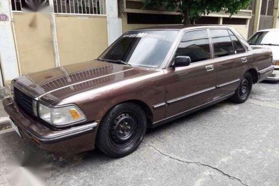 1984 Toyota Crown MT Brown Sedan For Sale