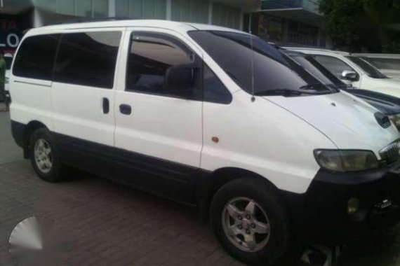 2000 Hyundai Starex AT White Van For Sale