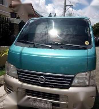 Nissan Urvan Estate 2003 MT Green For Sale