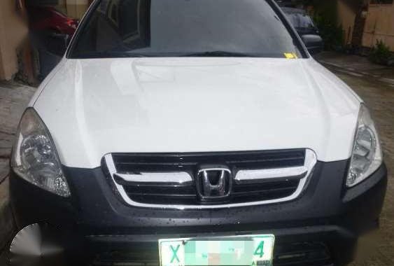 Honda CRV 2002 AT White SUV For Sale