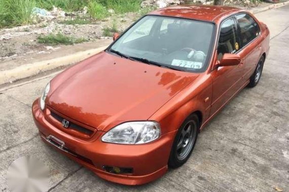 Honda Civic SiR Legit 2000 MT Orange For Sale