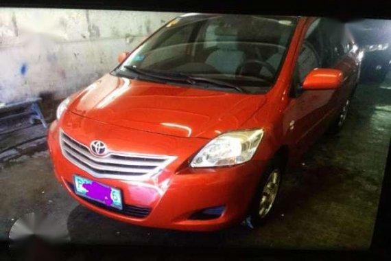 2010 Toyota Vios 1.3e AT red